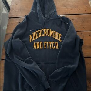 Abercrombie & Fitch Navy Hoodie